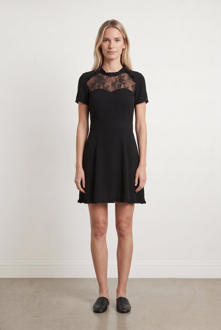 Robe Courte Noire - Taille XS/34