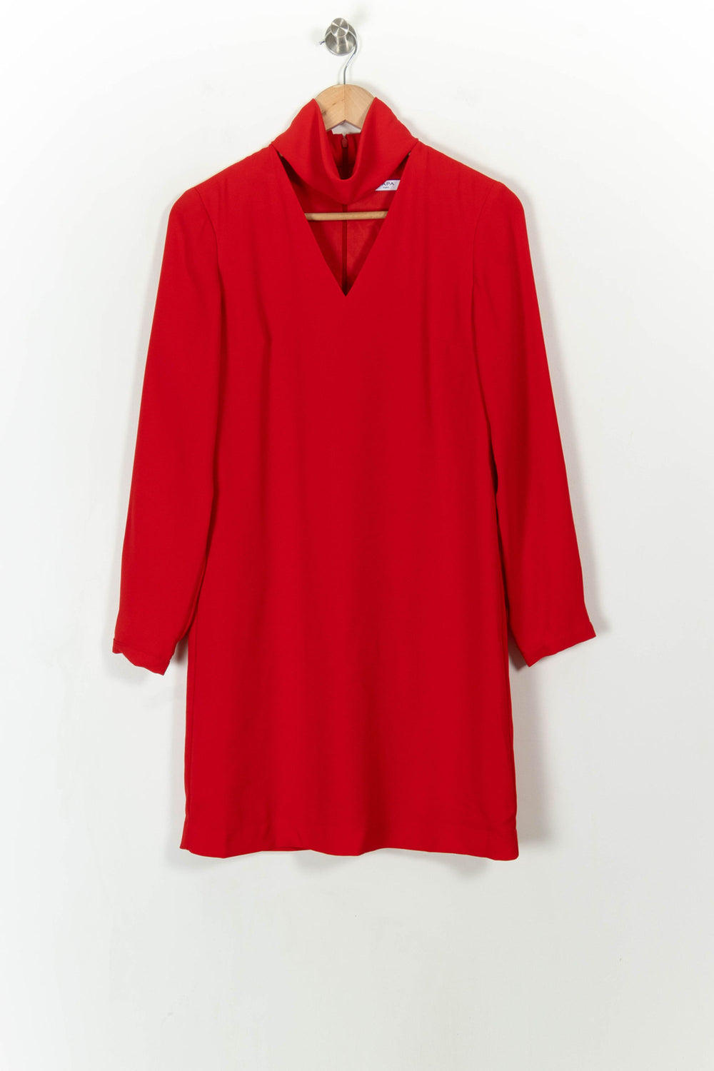 Robe Courte Rouge - Taille S/36 de la marque ZAPA | PARAD112444 - Vendu par Paradigme - Image 2