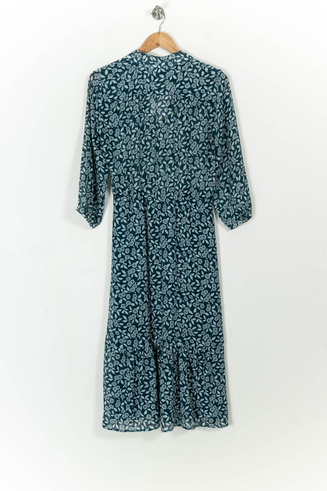 Robe Longue Bleue et Blanche - Taille S/36 de la marque ba&sh | PARAD112445 - Vendu par Paradigme - Image 5