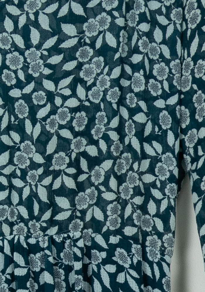 Robe Longue Bleue et Blanche - Taille S/36 de la marque ba&sh | PARAD112445 - Vendu par Paradigme - Image 3