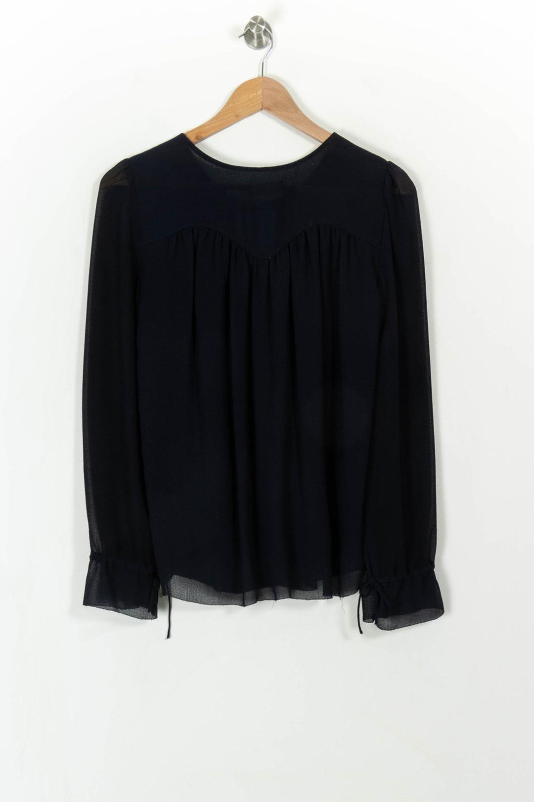 Blouse Bleue - Taille S/36 de la marque ba&sh | PARAD112447 - Vendu par Paradigme - Image 5