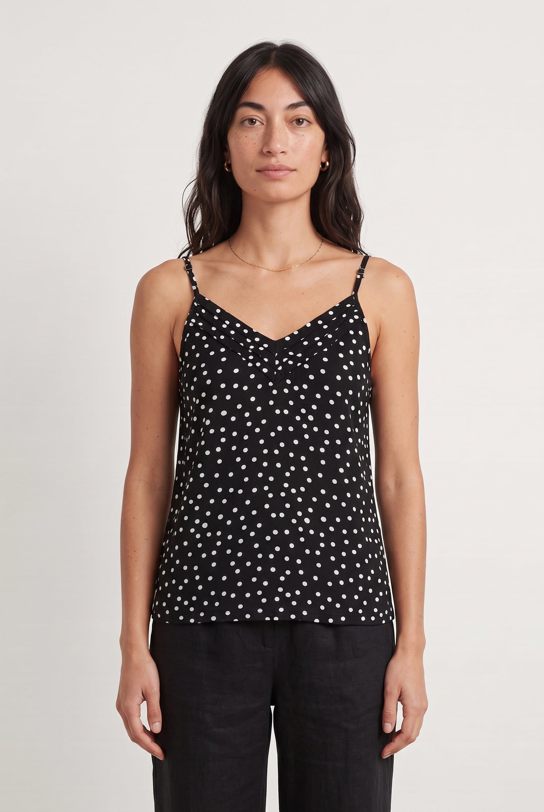 Débardeur Noir et Blanc - Taille M/38 de la marque IKKS | PARAD112448 - Vendu par Paradigme - Image 1