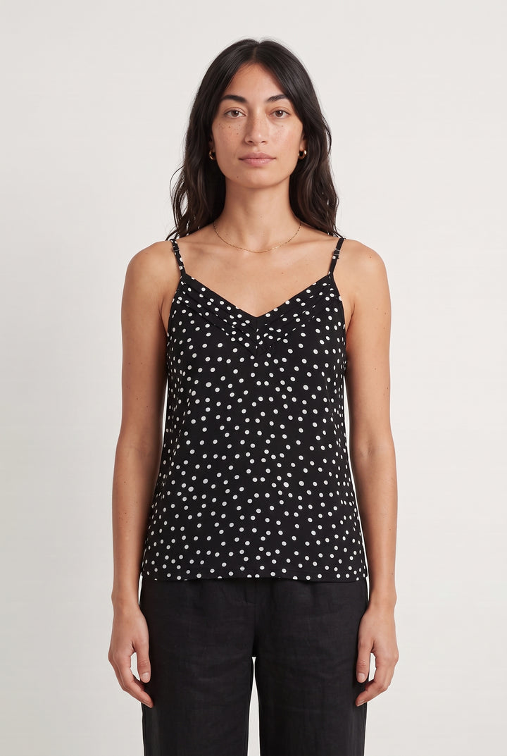 Débardeur Noir et Blanc - Taille M/38 de la marque IKKS | PARAD112448 - Vendu par Paradigme - Image 1