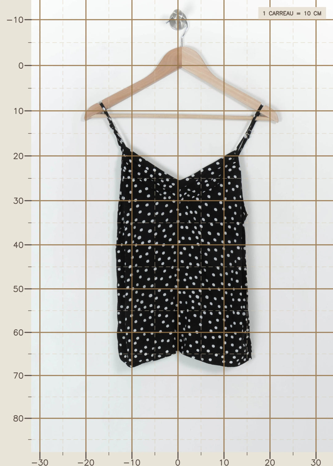 Débardeur Noir et Blanc - Taille M/38 de la marque IKKS | PARAD112448 - Vendu par Paradigme - Image 4