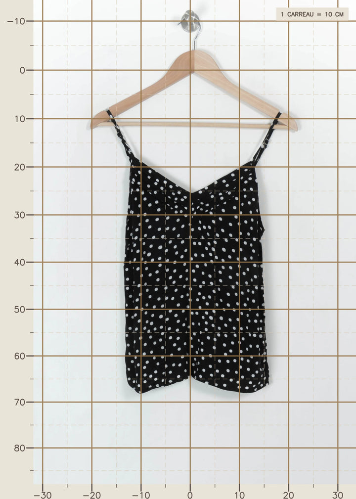 Débardeur Noir et Blanc - Taille M/38 de la marque IKKS | PARAD112448 - Vendu par Paradigme - Image 4