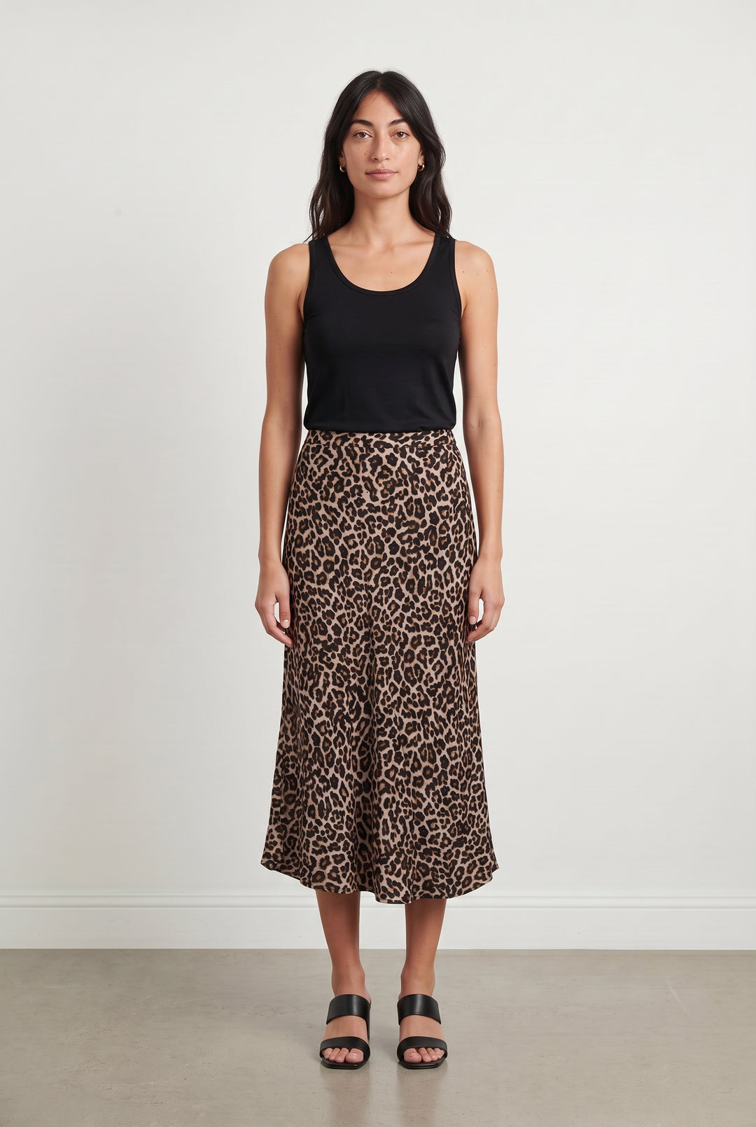 Jupe Midi Léopard - Taille M/38 de la marque La Petite Etoile | PARAD112451 - Vendu par Paradigme - Image 1