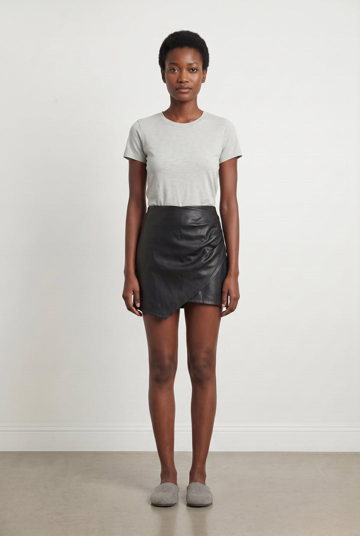Jupe Portefeuille Noire - Taille M/38 de la marque ZAPA | PARAD112452 - Vendu par Paradigme - Image 1