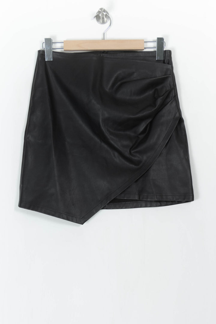 Jupe Portefeuille Noire - Taille M/38 de la marque ZAPA | PARAD112452 - Vendu par Paradigme - Image 2
