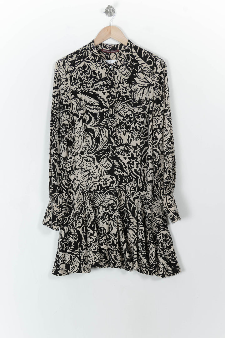 Robe Courte Noire et Beige - Taille XXL/44 de la marque Comptoir des Cotonniers | PARAD112454 - Vendu par Paradigme - Image 2