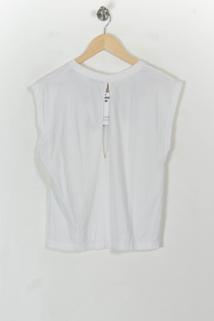 Tee-shirt Blanc et Bleu - Taille S/36 de la marque ZAPA | PARAD112455 - Vendu par Paradigme - Image 5