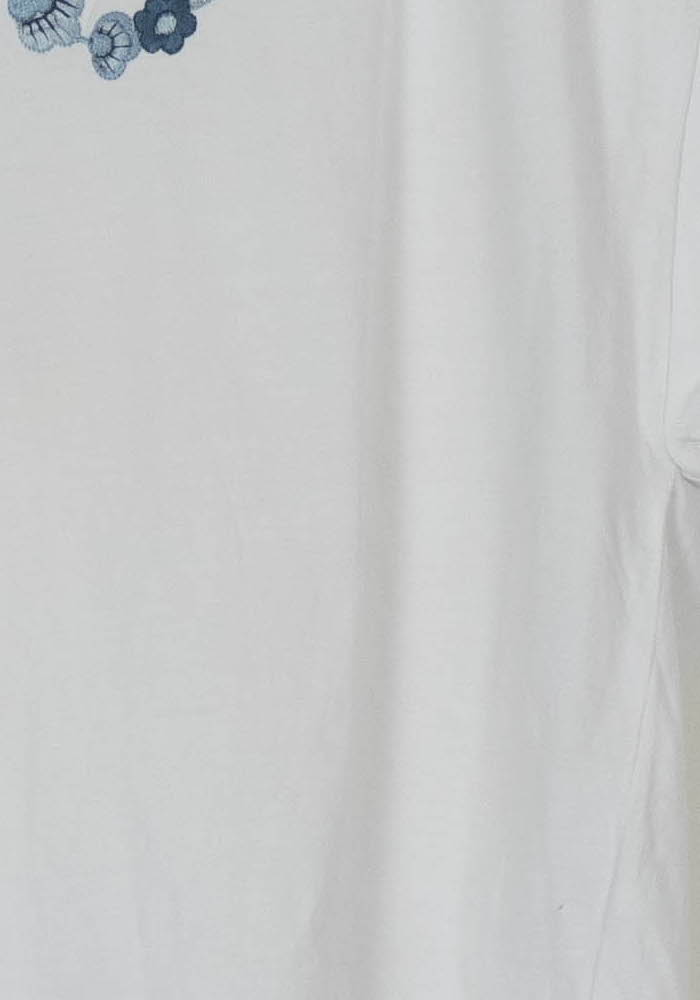 Tee-shirt Blanc et Bleu - Taille S/36 de la marque ZAPA | PARAD112455 - Vendu par Paradigme - Image 3