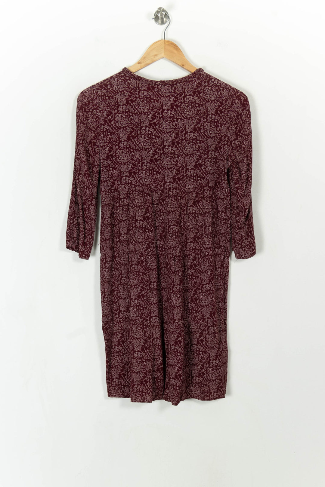 Robe Imprimée Bordeaux - Taille XS/34 de la marque Comptoir des Cotonniers | PARAD112460 - Vendu par Paradigme - Image 5