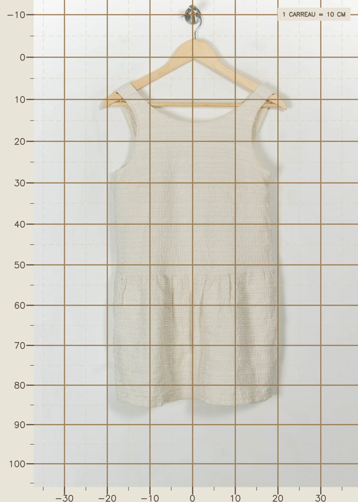 Robe Sans Manches Beige - Taille S/36 de la marque Sézane | PARAD112464 - Vendu par Paradigme - Image 4