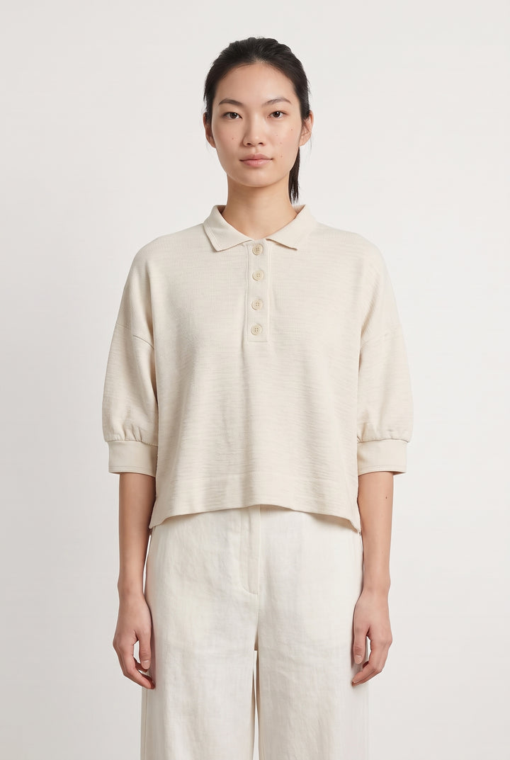 Polo Beige - Taille S/36 de la marque Sessùn | PARAD112468 - Vendu par Paradigme - Image 1