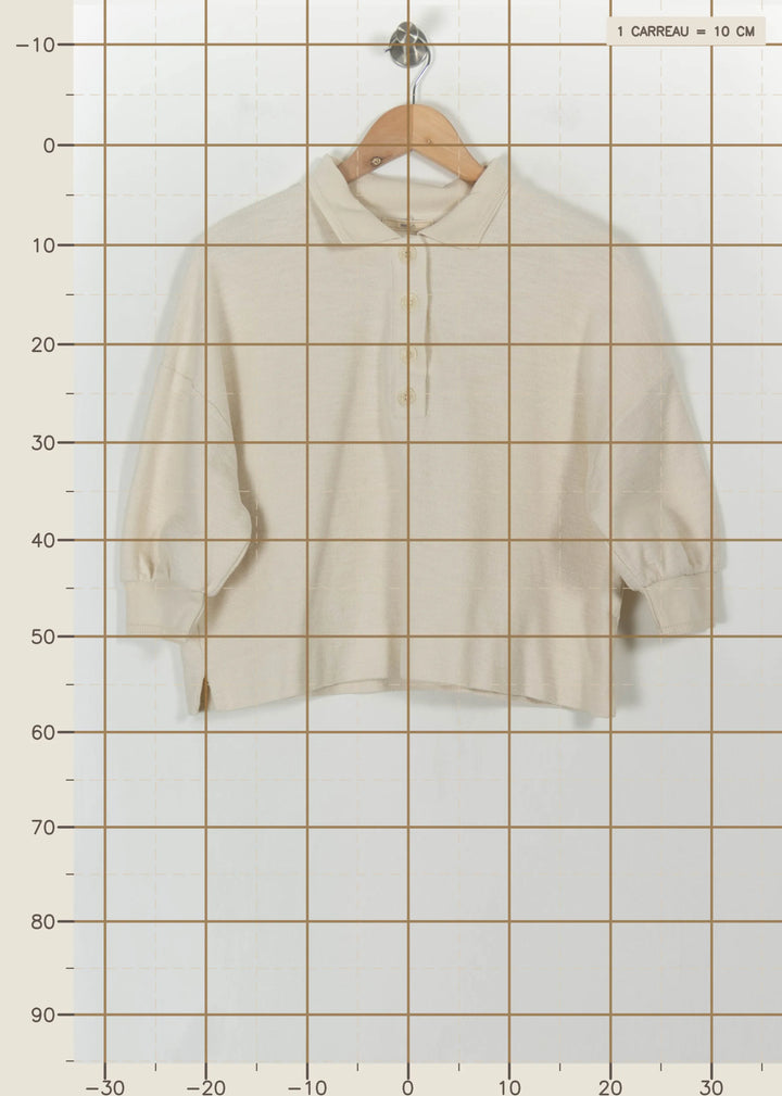 Polo Beige - Taille S/36 de la marque Sessùn | PARAD112468 - Vendu par Paradigme - Image 4
