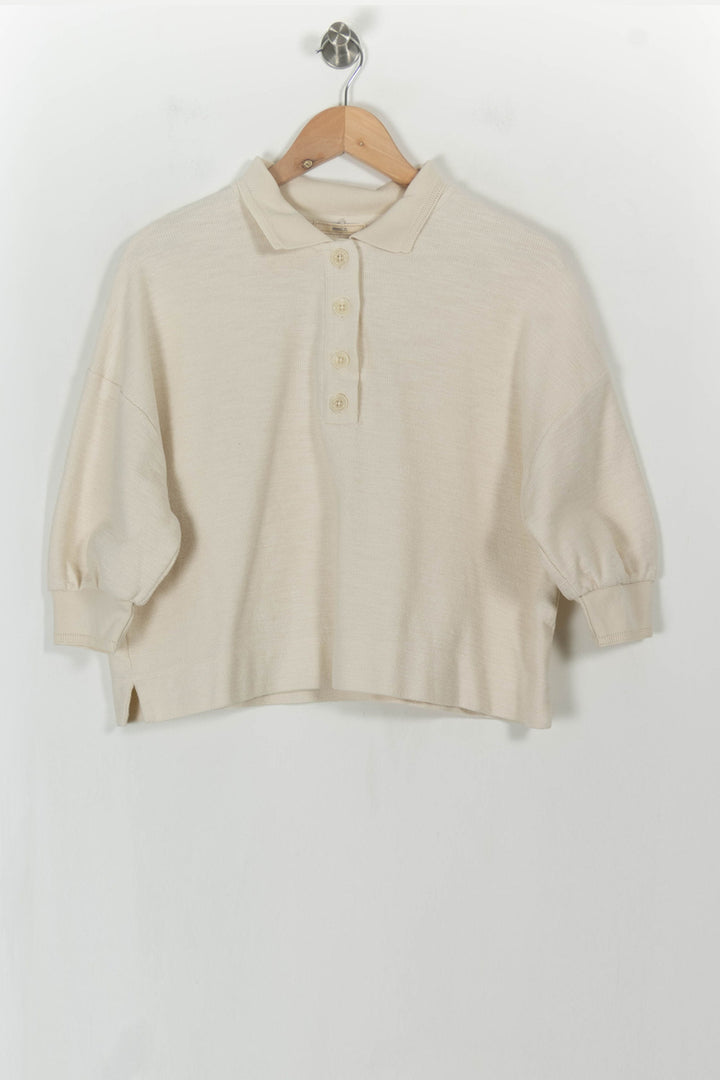 Polo Beige - Taille S/36 de la marque Sessùn | PARAD112468 - Vendu par Paradigme - Image 2