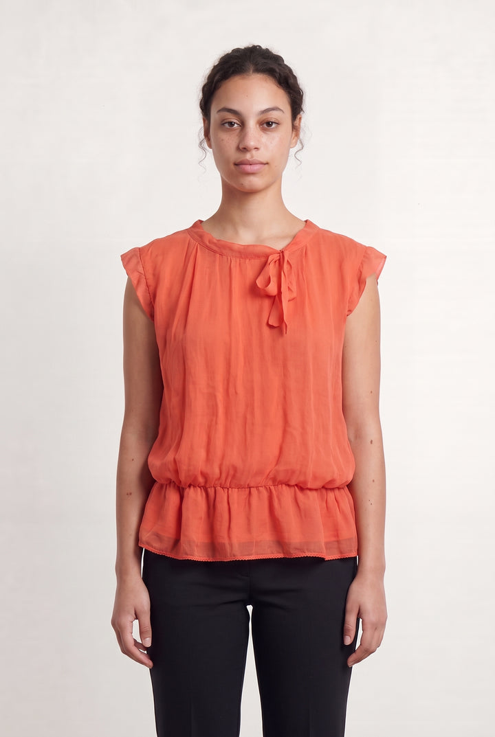 Blouse Rose - Taille L/40 de la marque La Fée Maraboutée | PARAD112470 - Vendu par Paradigme - Image 1
