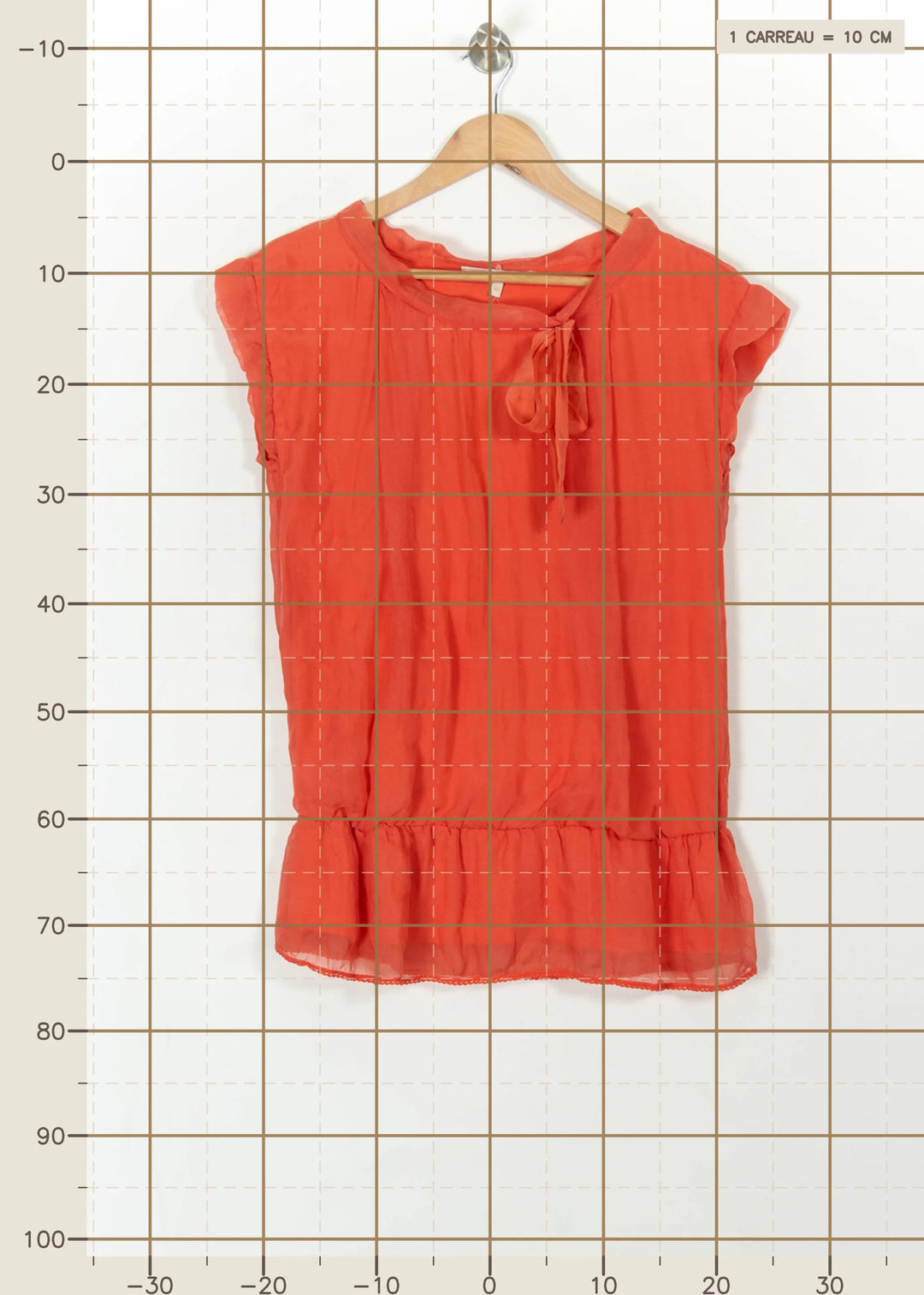 Blouse Rose - Taille L/40 de la marque La Fée Maraboutée | PARAD112470 - Vendu par Paradigme - Image 4