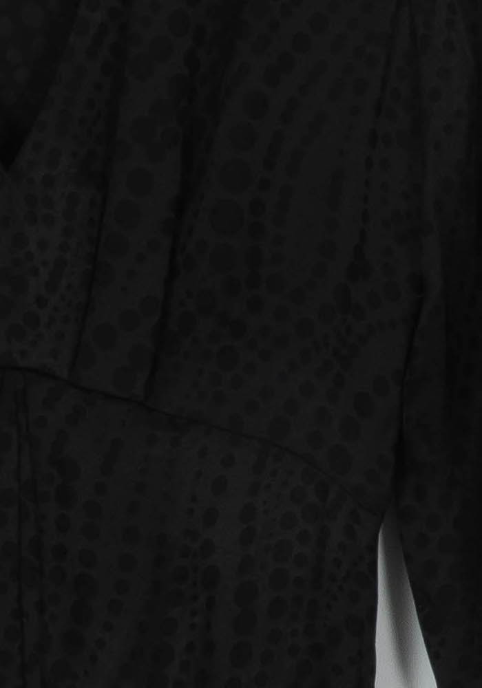 Robe Longue Noire - Taille S/36 de la marque The Kooples | PARAD112471 - Vendu par Paradigme - Image 3
