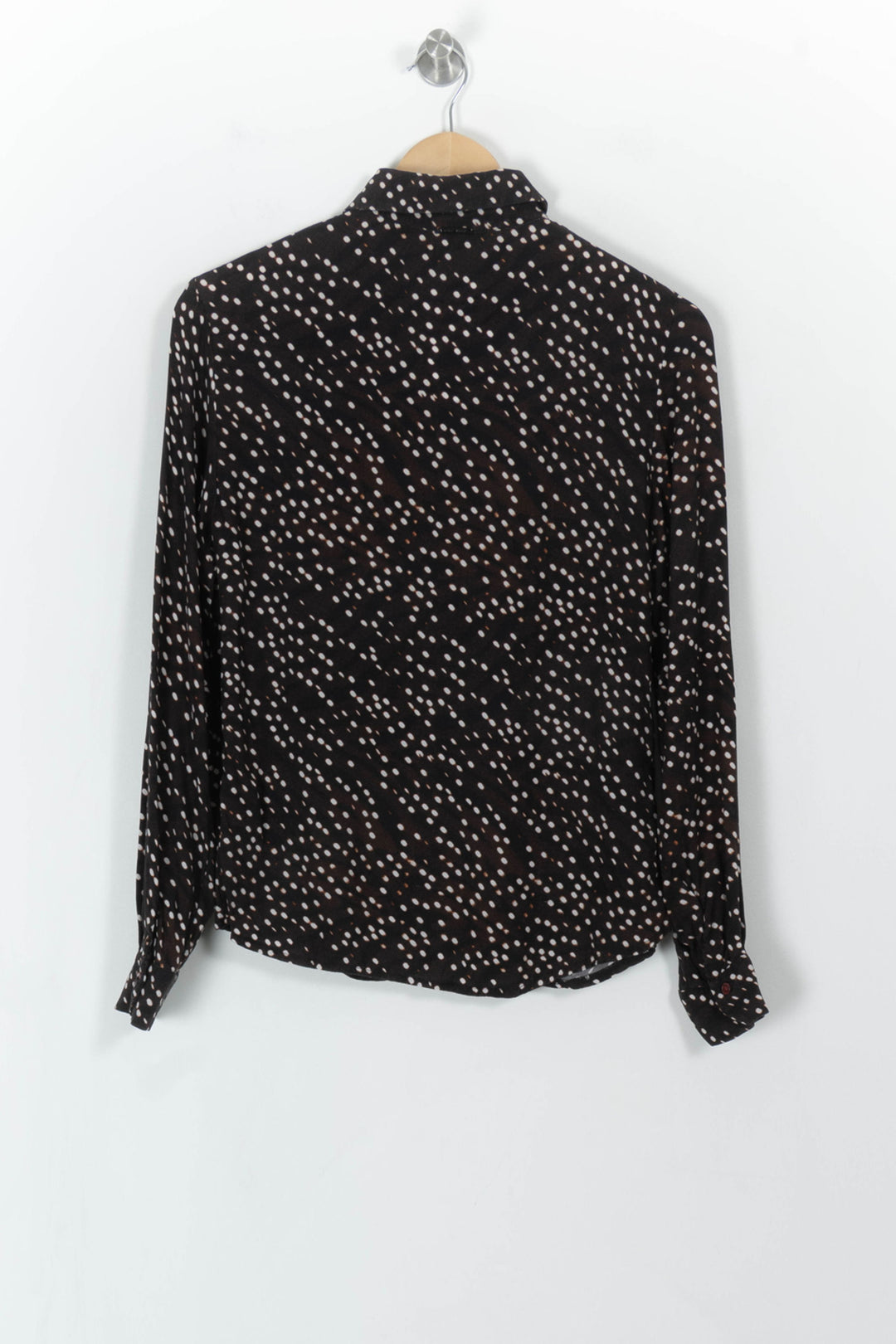 Chemise Noire à Pois Blancs - Taille S/36 de la marque One Step | PARAD112473 - Vendu par Paradigme - Image 5