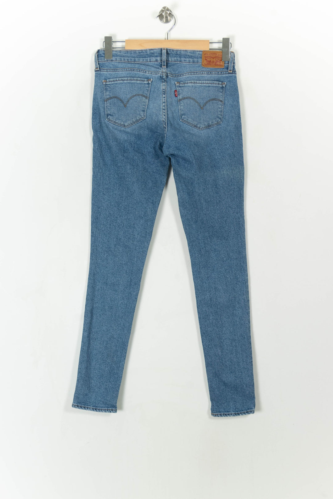 Jean Skinny Bleu - Taille S/36 de la marque Levi's | PARAD112475 - Vendu par Paradigme - Image 5