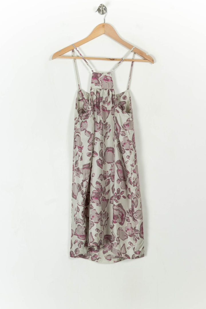 Robe Midi Blanche et Rose - Taille S/36 de la marque Sud express | PARAD112478 - Vendu par Paradigme - Image 5
