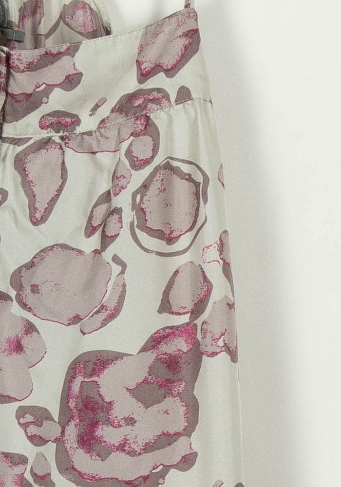 Robe Midi Blanche et Rose - Taille S/36 de la marque Sud express | PARAD112478 - Vendu par Paradigme - Image 3