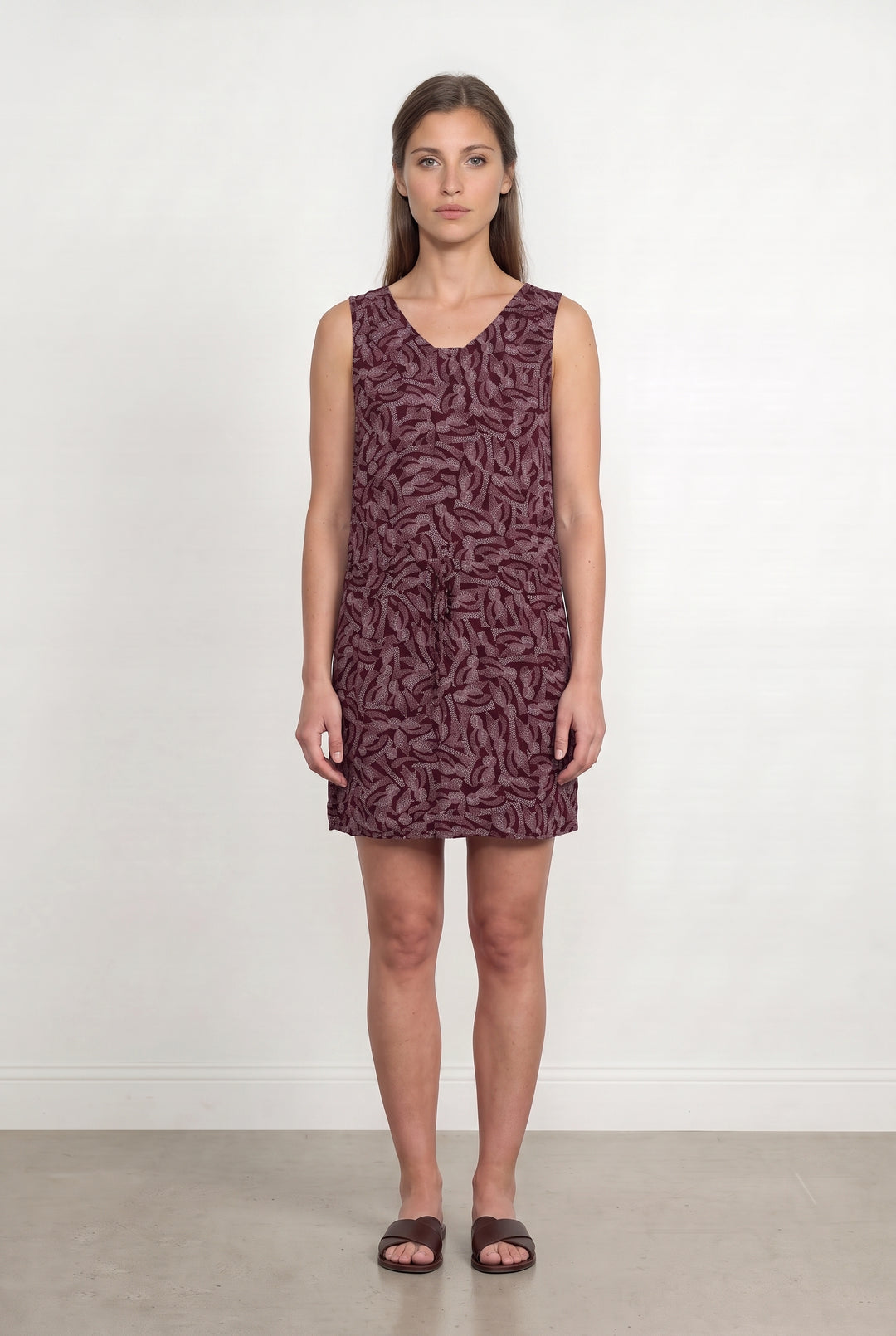 Robe Sans Manches Violette - Taille S/36 de la marque Sud express | PARAD112481 - Vendu par Paradigme - Image 1