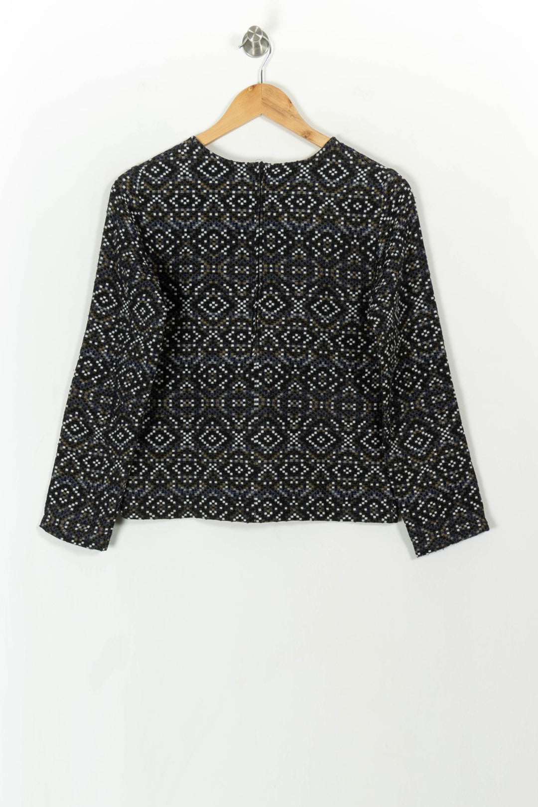 Blouse Noire et Blanche - Taille S/36 de la marque Sessùn | PARAD112484 - Vendu par Paradigme - Image 5