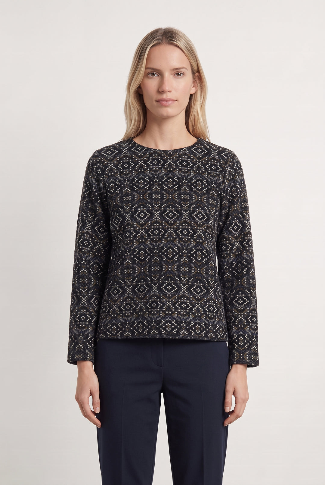 Blouse Noire et Blanche - Taille S/36 de la marque Sessùn | PARAD112484 - Vendu par Paradigme - Image 1