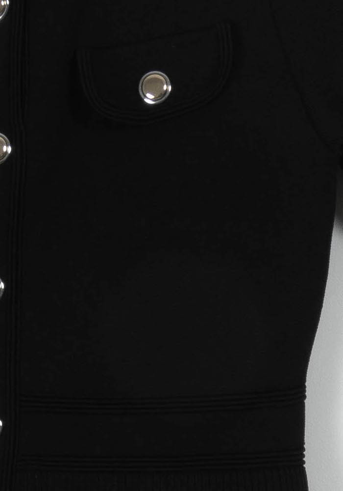Robe Courte Noire - Taille L/40 de la marque Sandro | PARAD112489 - Vendu par Paradigme - Image 3