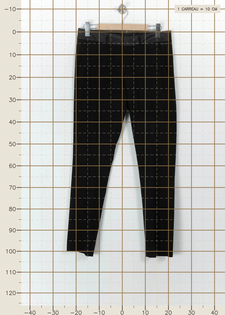 Pantalon Noir - Taille L/40 de la marque One Step | PARAD112490 - Vendu par Paradigme - Image 4