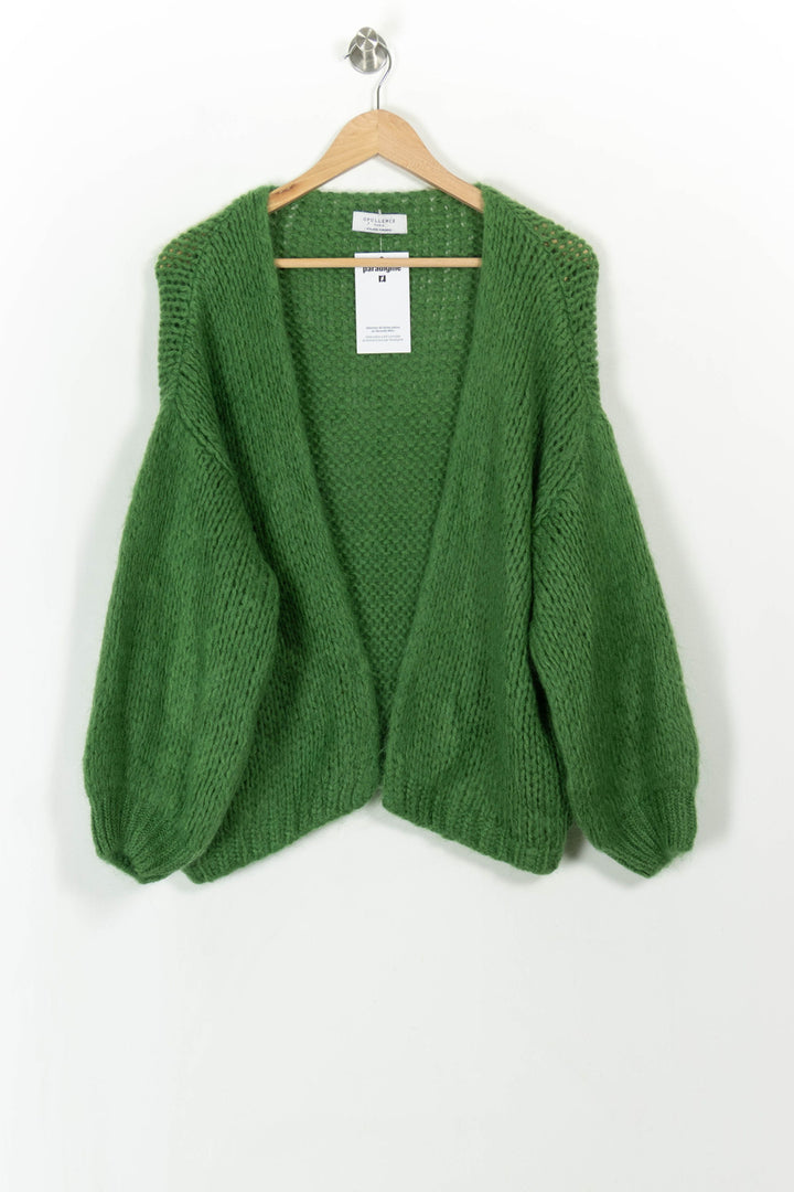 Cardigan Vert - Taille M/38 de la marque Opullence | PARAD112495 - Vendu par Paradigme - Image 2