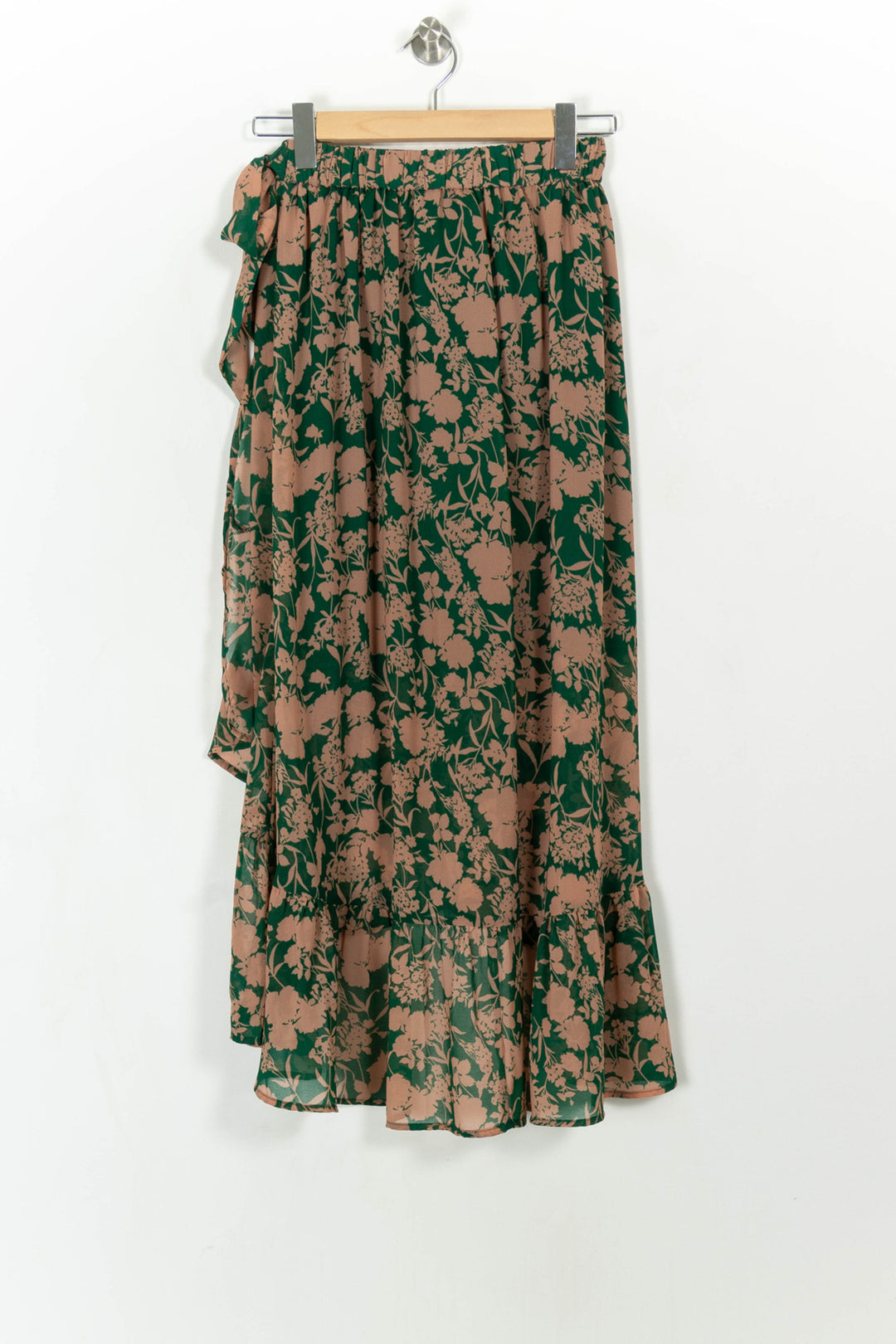 Jupe Longue Verte et Beige - Taille S/36 de la marque Grace & Mila | PARAD112499 - Vendu par Paradigme - Image 5