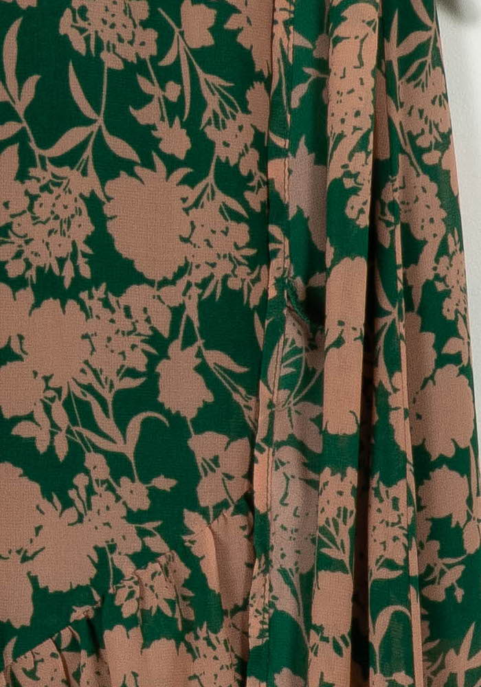 Jupe Longue Verte et Beige - Taille S/36 de la marque Grace & Mila | PARAD112499 - Vendu par Paradigme - Image 3