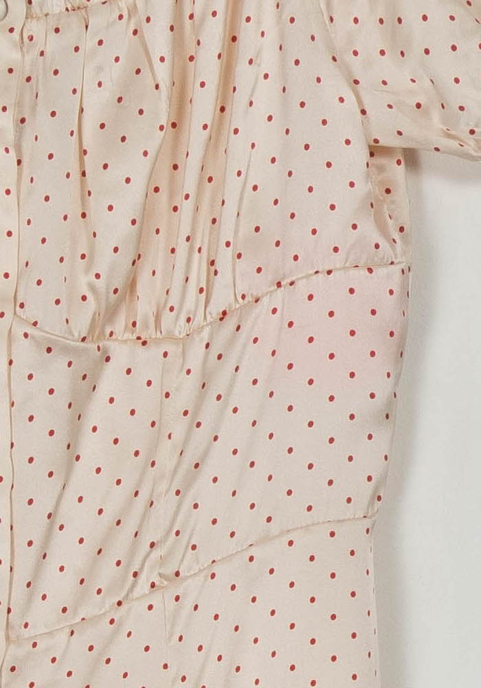 Blouse Rose à Pois Rouges - Taille S/36 de la marque From Future | PARAD11250 - Vendu par Paradigme - Image 3