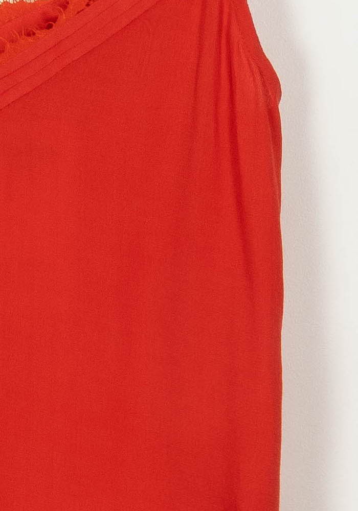 Caraco Rouge - Taille XS/34 de la marque Suncoo | PARAD112500 - Vendu par Paradigme - Image 3