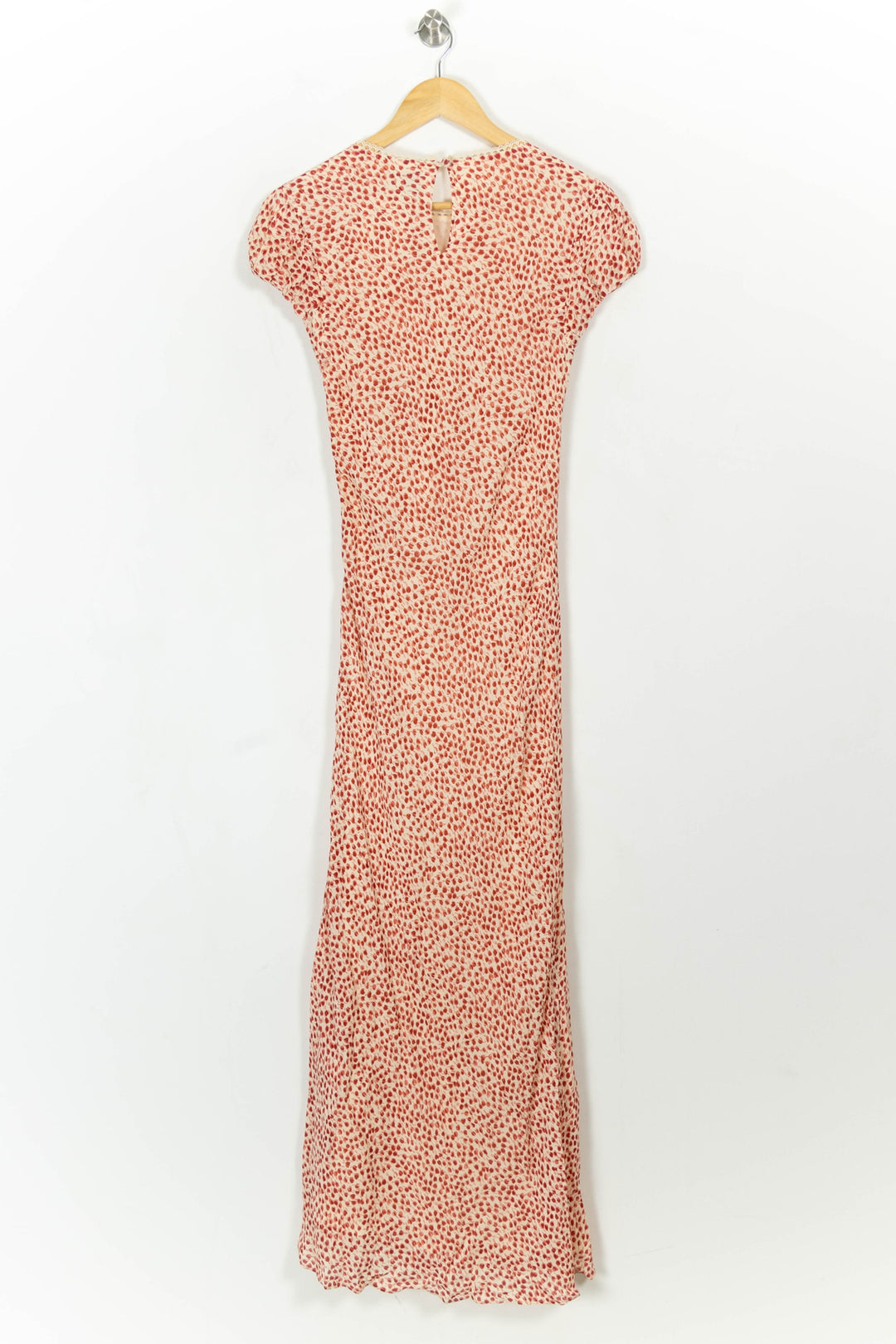 Robe Longue Écrue et Rouge - Taille XS/34 de la marque Reformation | PARAD112502 - Vendu par Paradigme - Image 5