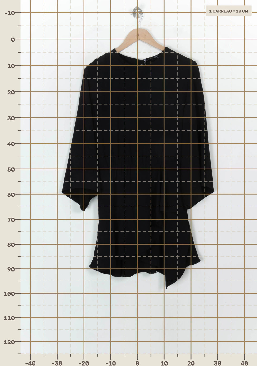 Robe Courte Noire - Taille XS/34 de la marque IRO | PARAD112504 - Vendu par Paradigme - Image 4