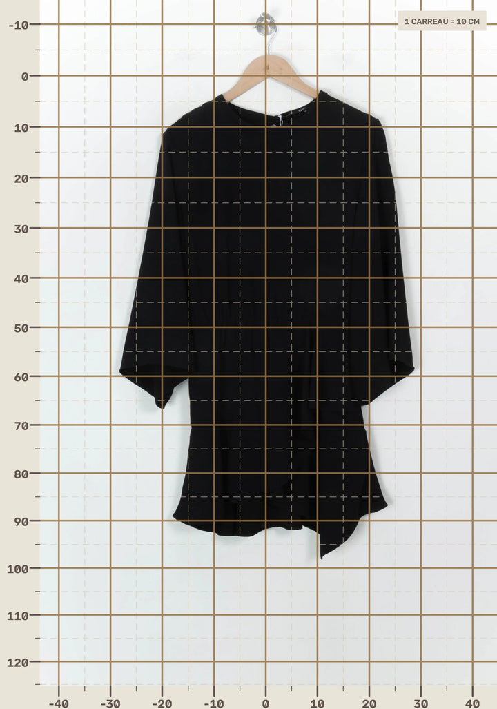 Robe Courte Noire - Taille XS/34 de la marque IRO | PARAD112504 - Vendu par Paradigme - Image 4