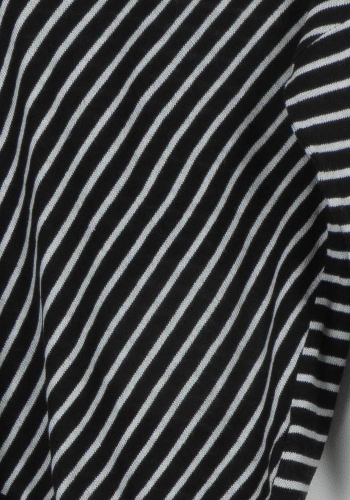 Pull Noir et Blanc - Taille XS/34 de la marque La Fée Maraboutée | PARAD112505 - Vendu par Paradigme - Image 3