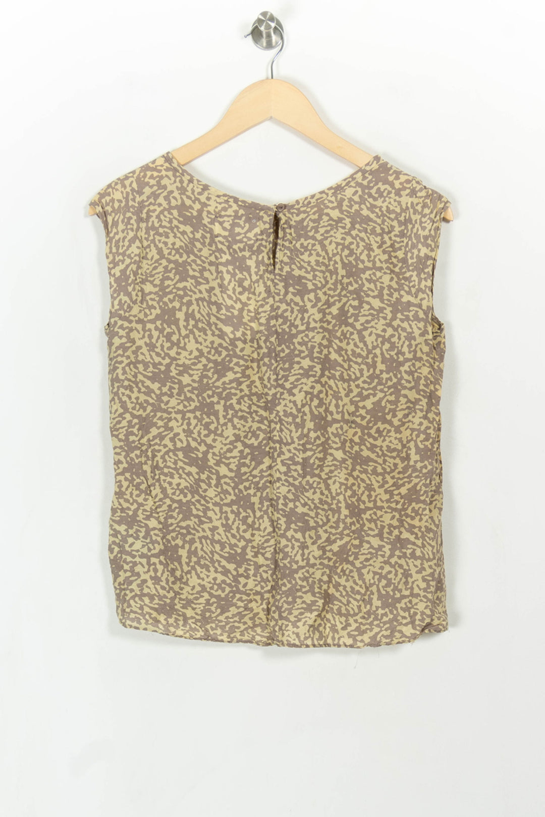 Blouse Jaune et Beige - Taille M/38 de la marque Sud express | PARAD112506 - Vendu par Paradigme - Image 5