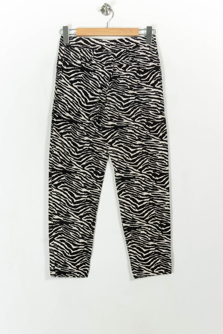 Pantalon Noir et Blanc - Taille M/38 de la marque La Fée Maraboutée | PARAD112508 - Vendu par Paradigme - Image 5