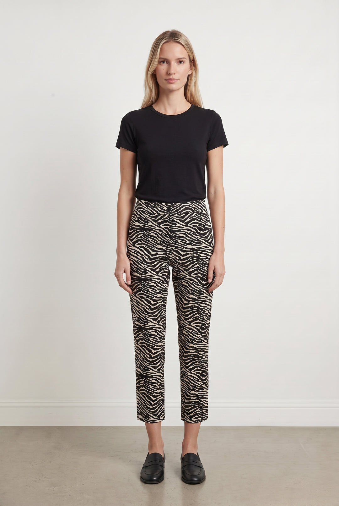 Pantalon Noir et Blanc - Taille M/38 de la marque La Fée Maraboutée | PARAD112508 - Vendu par Paradigme - Image 1