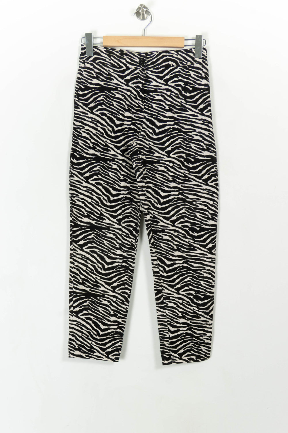 Pantalon Noir et Blanc - Taille M/38 de la marque La Fée Maraboutée | PARAD112508 - Vendu par Paradigme - Image 2