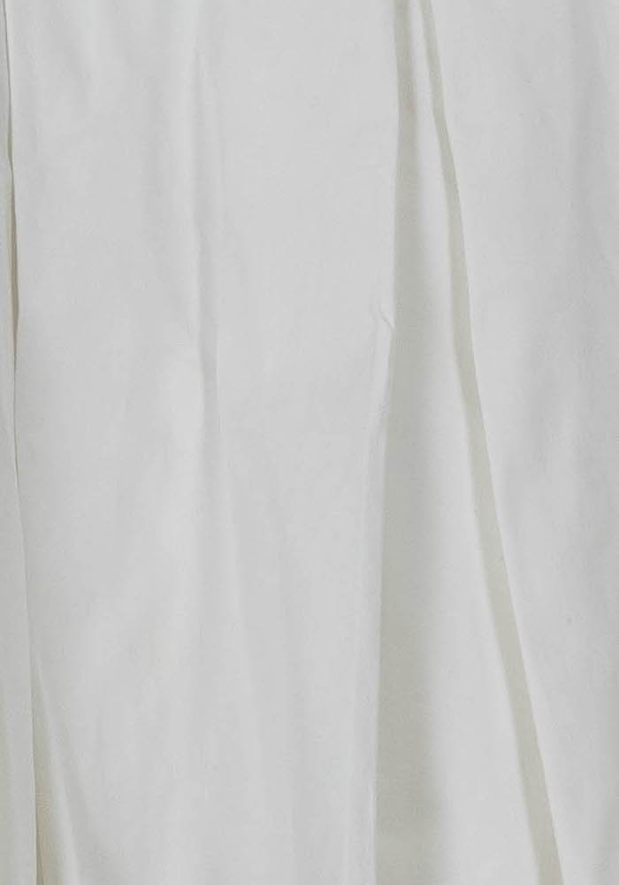 Jupe Plissée Blanche - Taille M/38 de la marque Weekend Max Mara | PARAD112509 - Vendu par Paradigme - Image 3