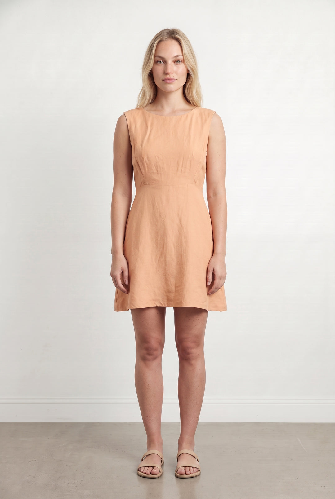 Robe Courte Rose Poudré - Taille L/40 de la marque Sandro | PARAD11251 - Vendu par Paradigme - Image 1