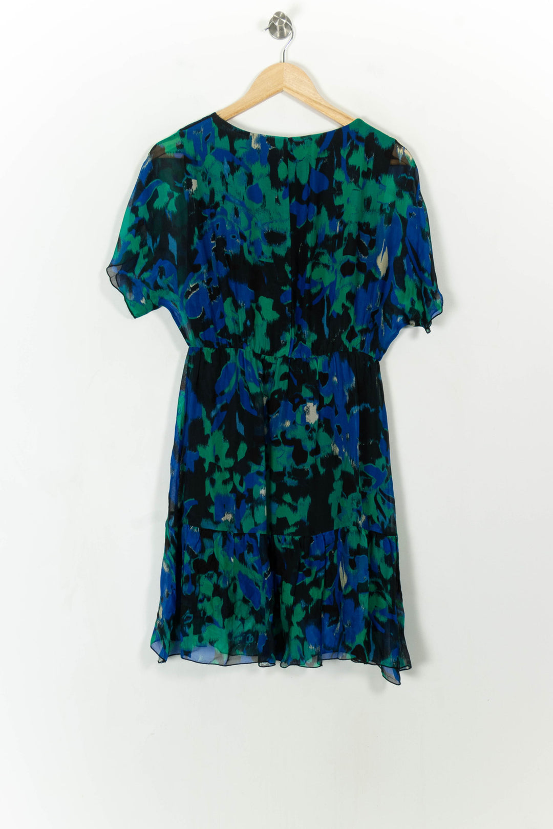 Robe Bleu et Verte - Taille XS/34 de la marque La Fée Maraboutée | PARAD112513 - Vendu par Paradigme - Image 5