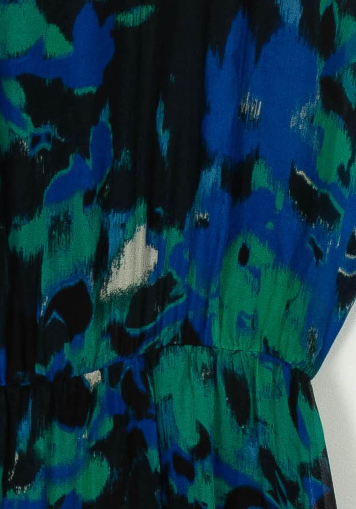 Robe Bleu et Verte - Taille XS/34 de la marque La Fée Maraboutée | PARAD112513 - Vendu par Paradigme - Image 3