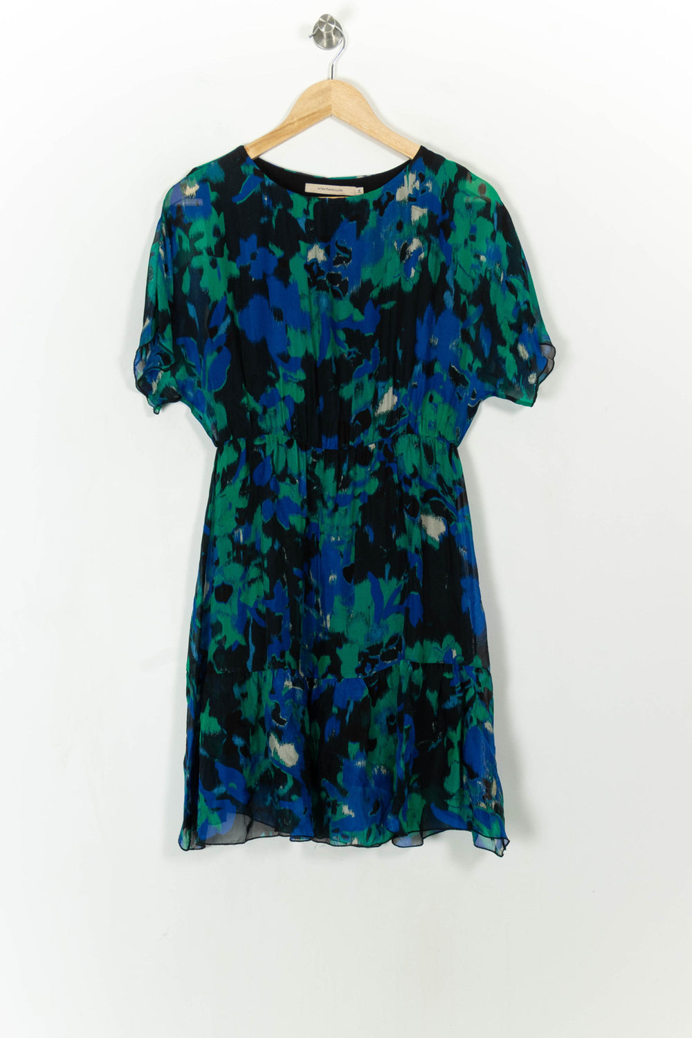 Robe Bleu et Verte - Taille XS/34 de la marque La Fée Maraboutée | PARAD112513 - Vendu par Paradigme - Image 2